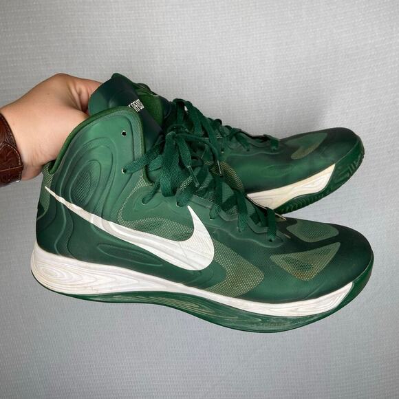 Nike | Green High‎ Top Sneaker Shoe 13 Hyperfuse - Picture 1 of 5